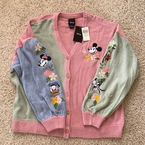Disney Mickey Mouse And Friends Spring Pastel Cardigan Plus Size Hot Topic